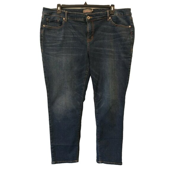 Torrid Women's Jeans Blue Vintage Stretch Boyfriend Straight Pockets - 20R - Picture 1 of 6